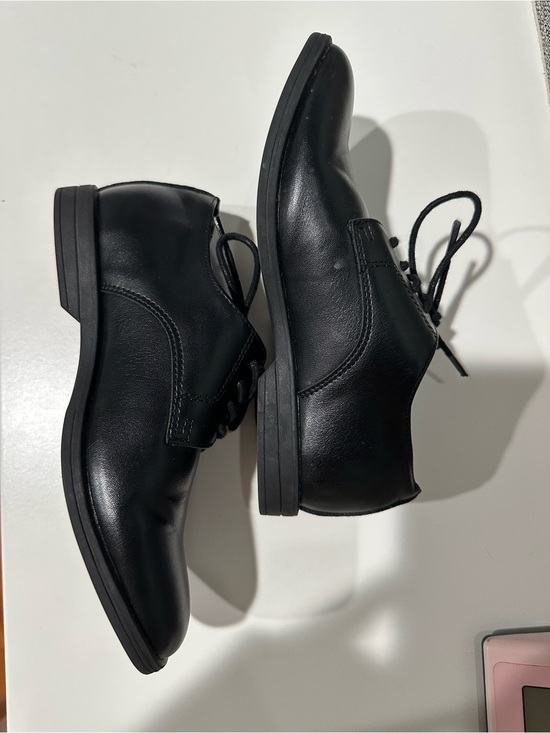 Nordstrom Other - Boys Black Leather Lace-Up Derby Shoes size 13c Nordstrom